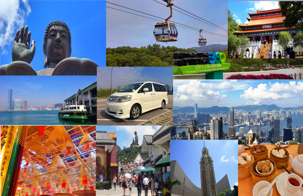 Activities and sightseeing points of Hong Kong and Lantau Island full day private car tour