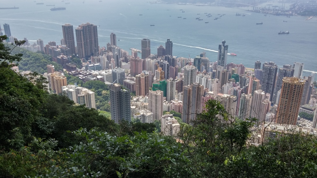 See the Western side of Hong Kong Island from Lugard Road