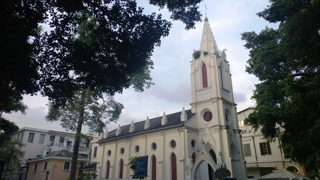 The church on Shamian Island in Guangzhou