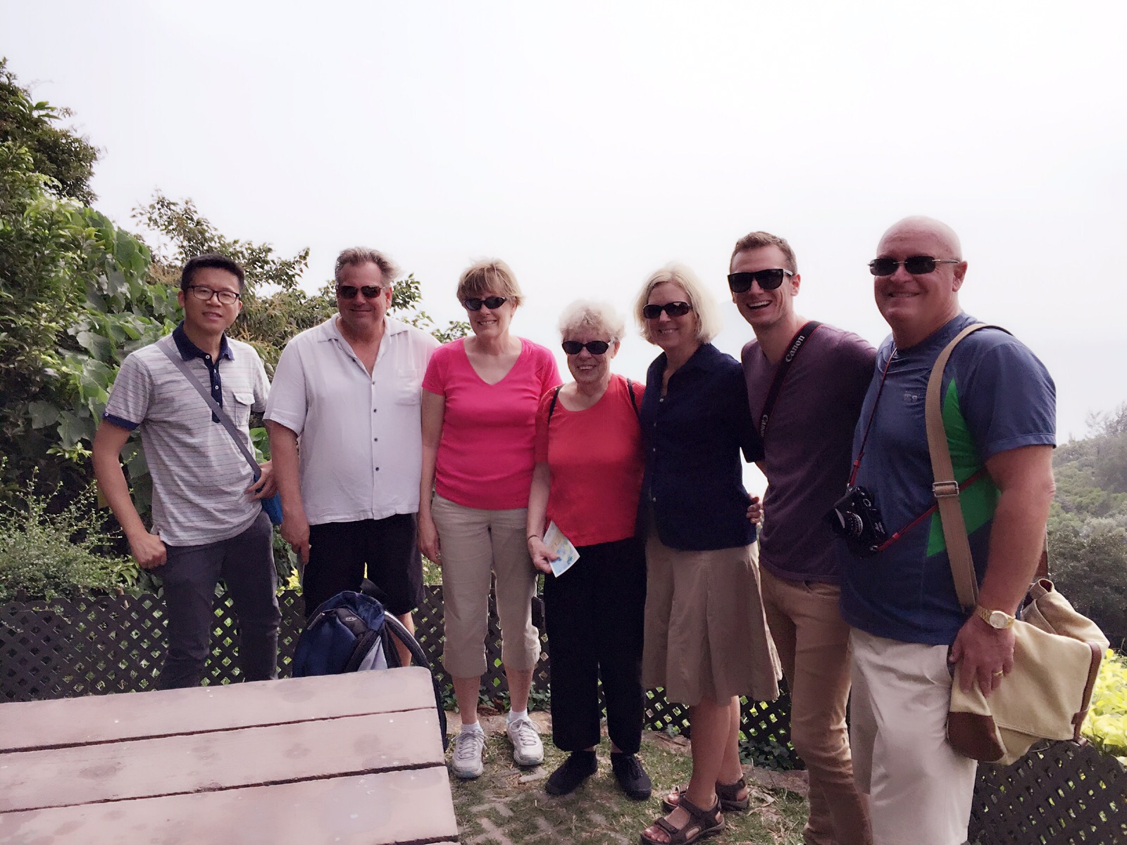 Frank-the-tour-guide-with-Lina A small-group-Sai Kung