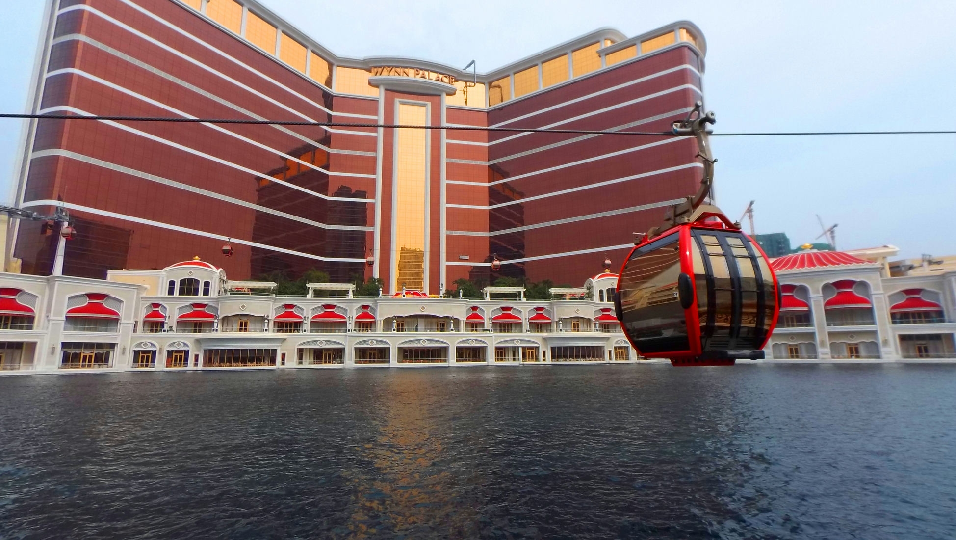 Wynn Palace cable car ride Macau Cotai