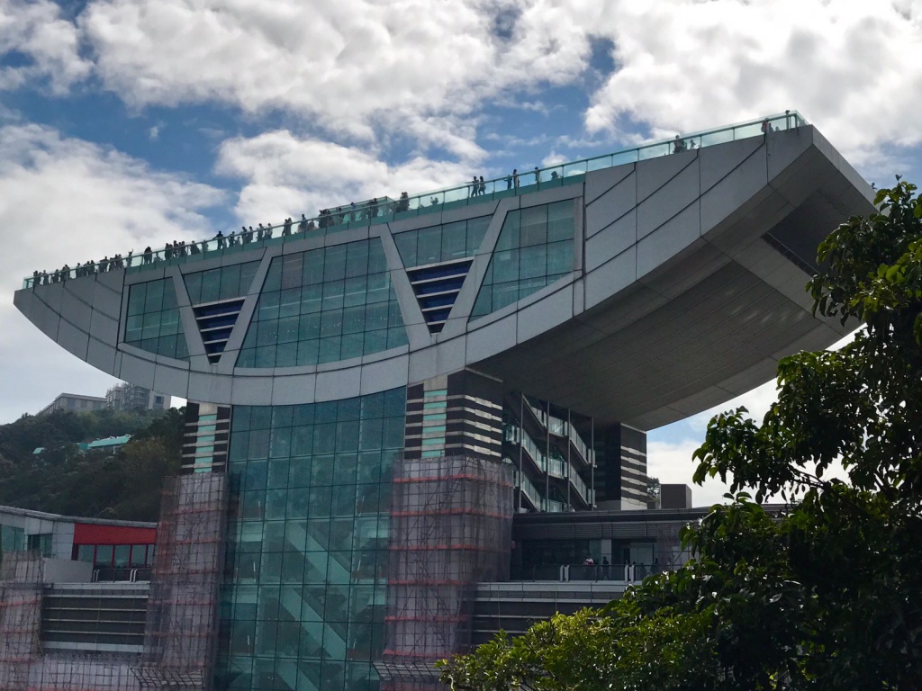 Victoria Peak Peak Tower from Lugard Road