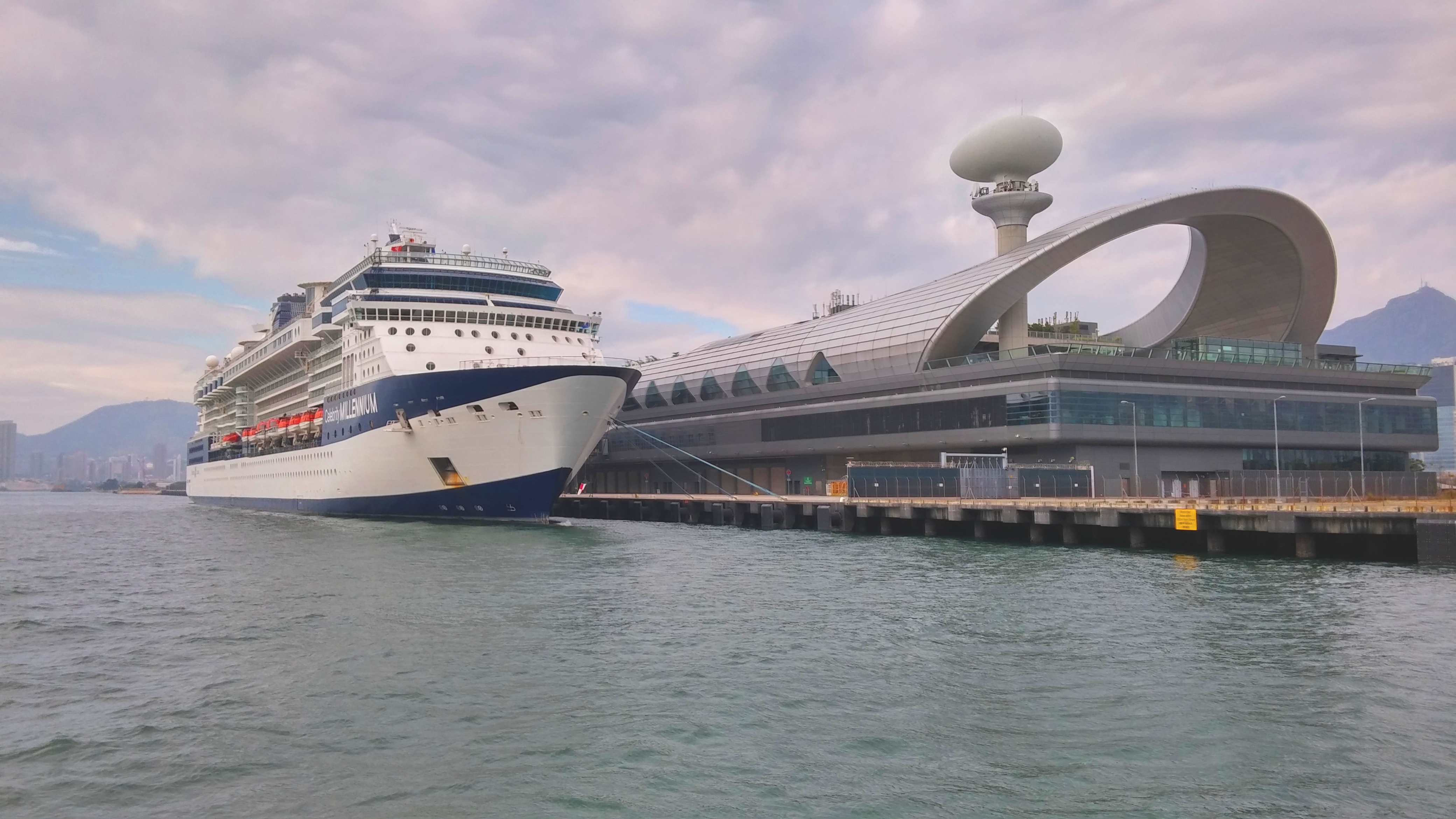 Celebrity Millennium, Kai Tak, cruise terminal