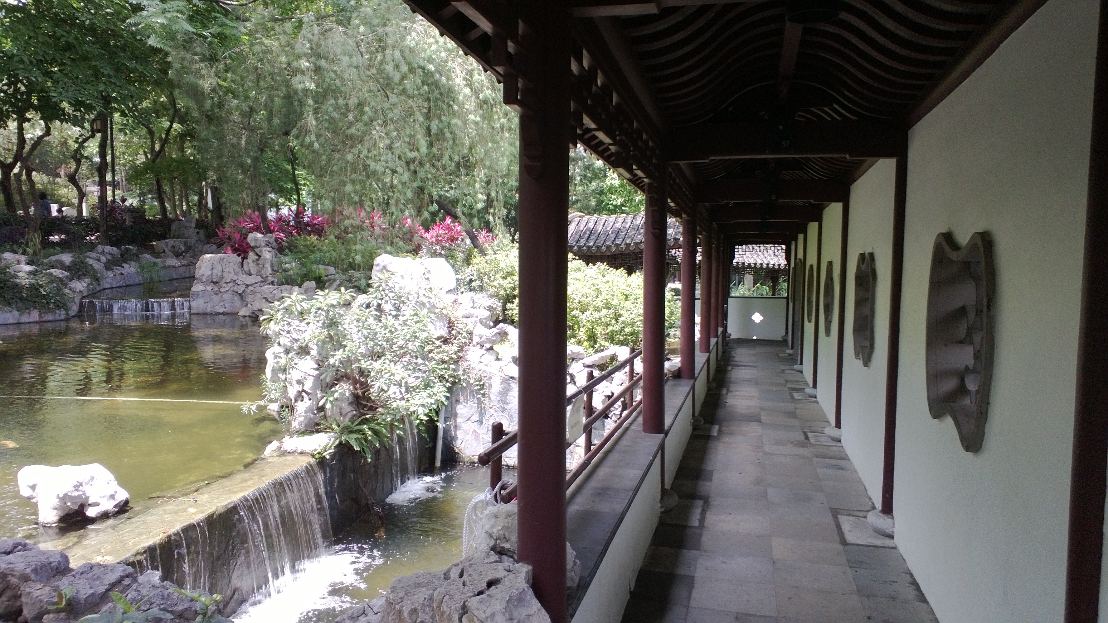 Chinese landscaping at Kowloon Walled City Park