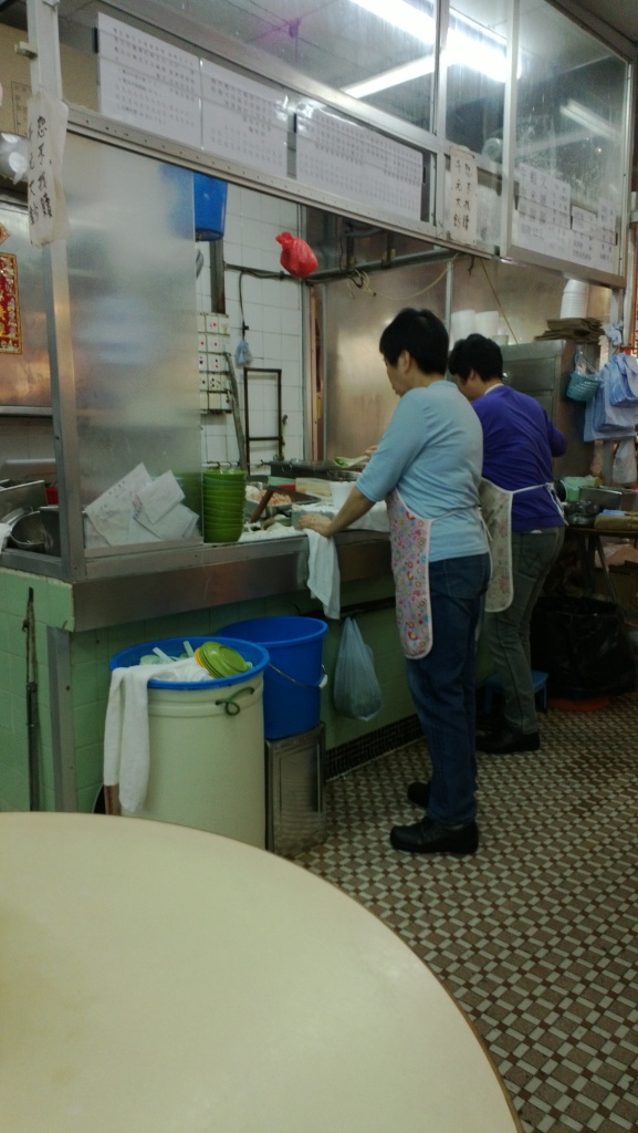 Congee shop waitress