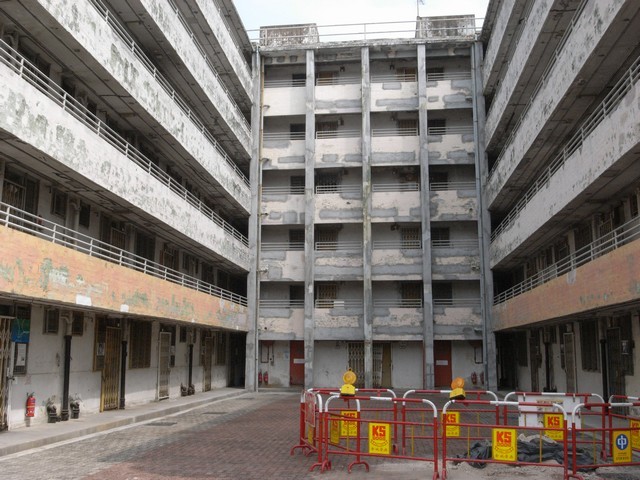 Mei Ho House is the last H-shpaed resettlement building