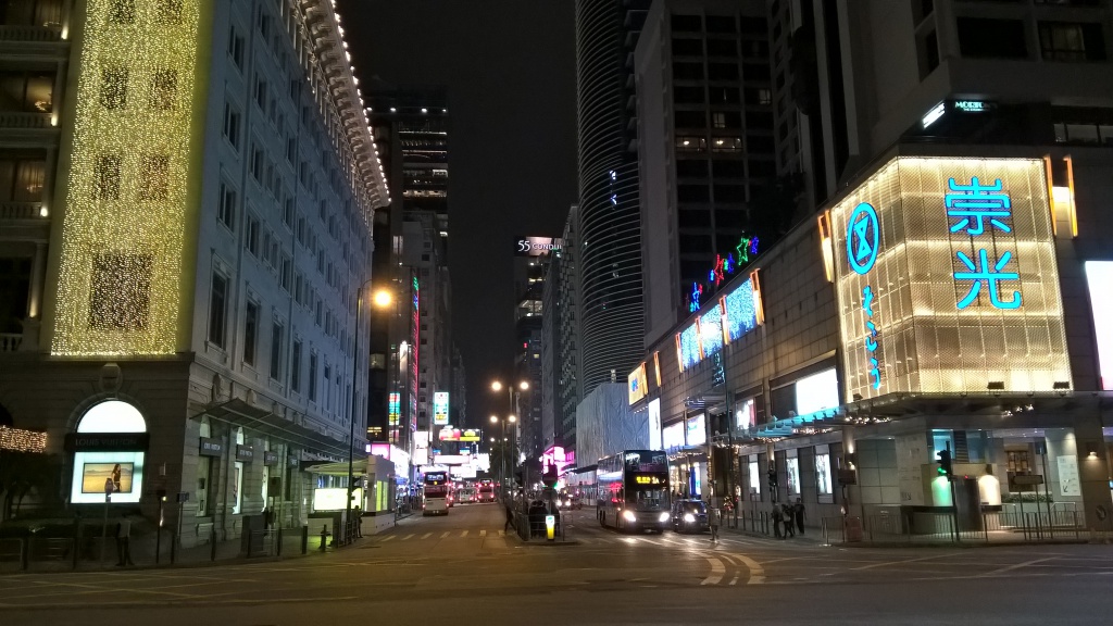 Nathan Road night view