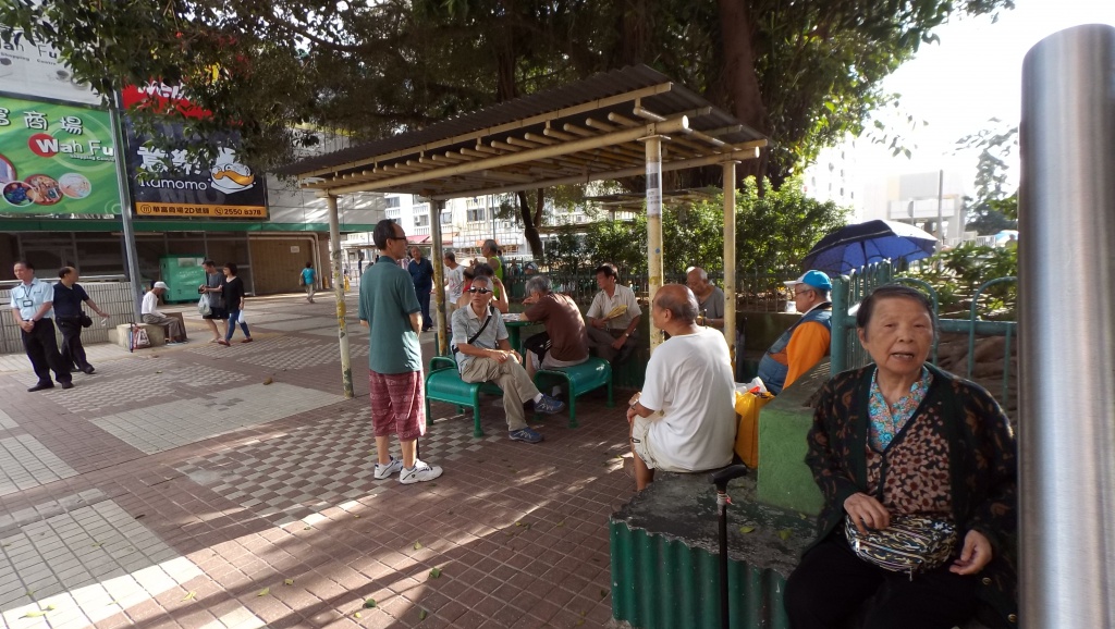 The senior residents of Wah Fu Estate