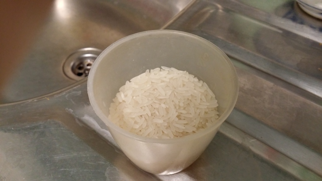 prepare the rice