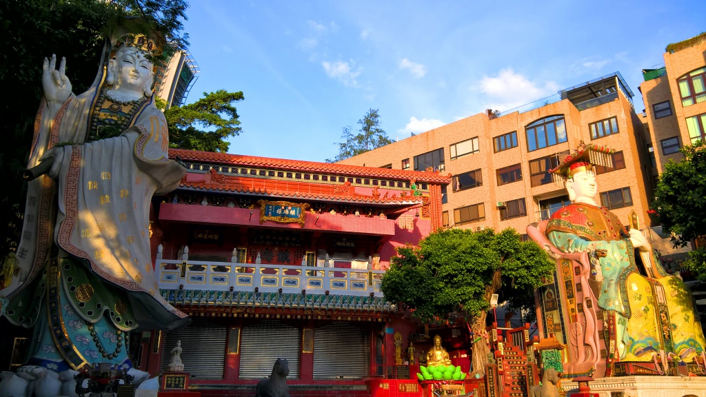 Goddess of Mercy and Goddess of the Seas at the Museum of Chinese Religions at Repulse Bay