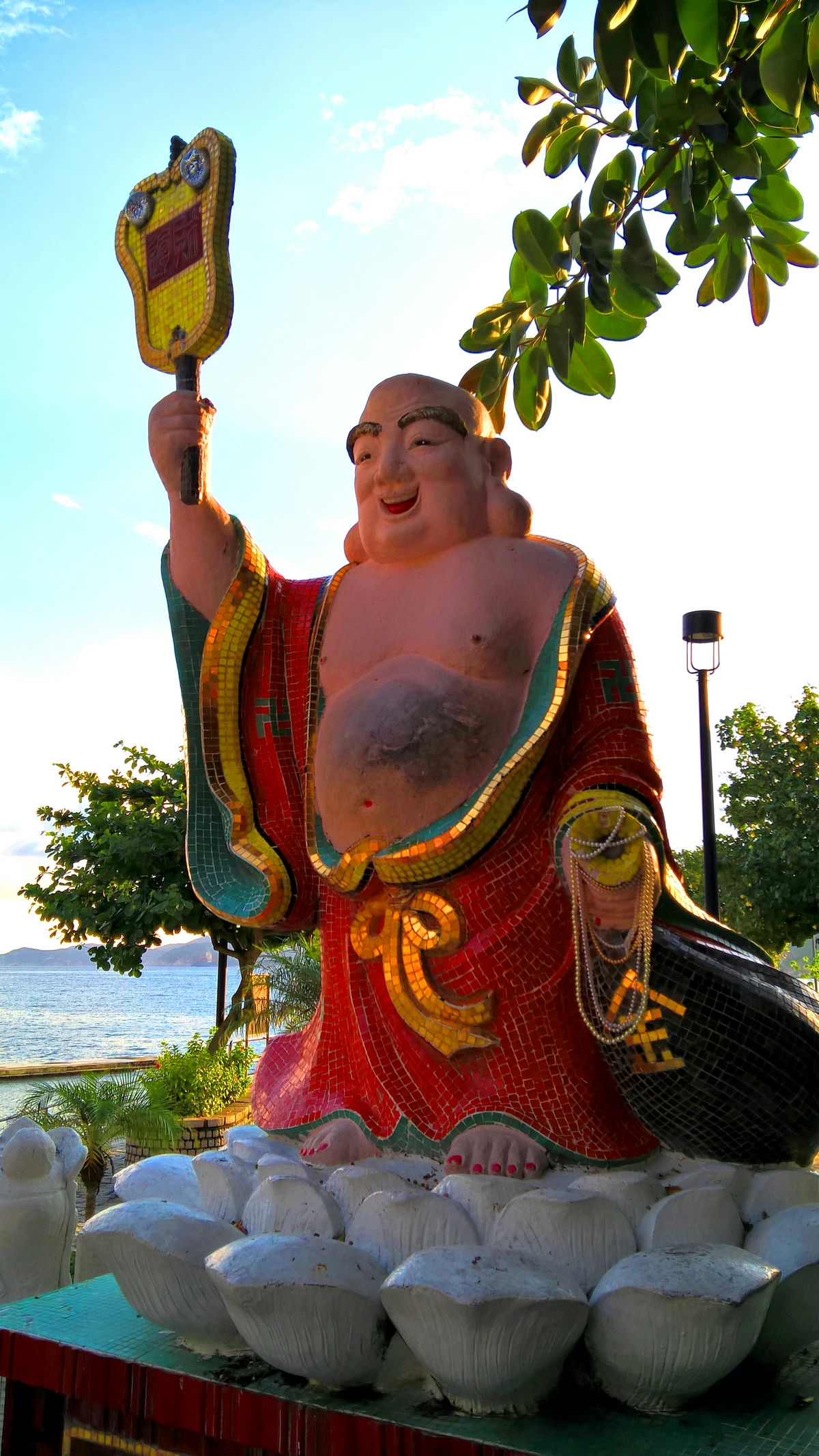 Happy Buddha at the Museum of Chinese Religions at Repulse Bay