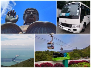 Big Budhha, bus, long bridge, Cable car