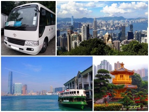 bus, Victoria Peak, Star Ferry, ICC, pavilion