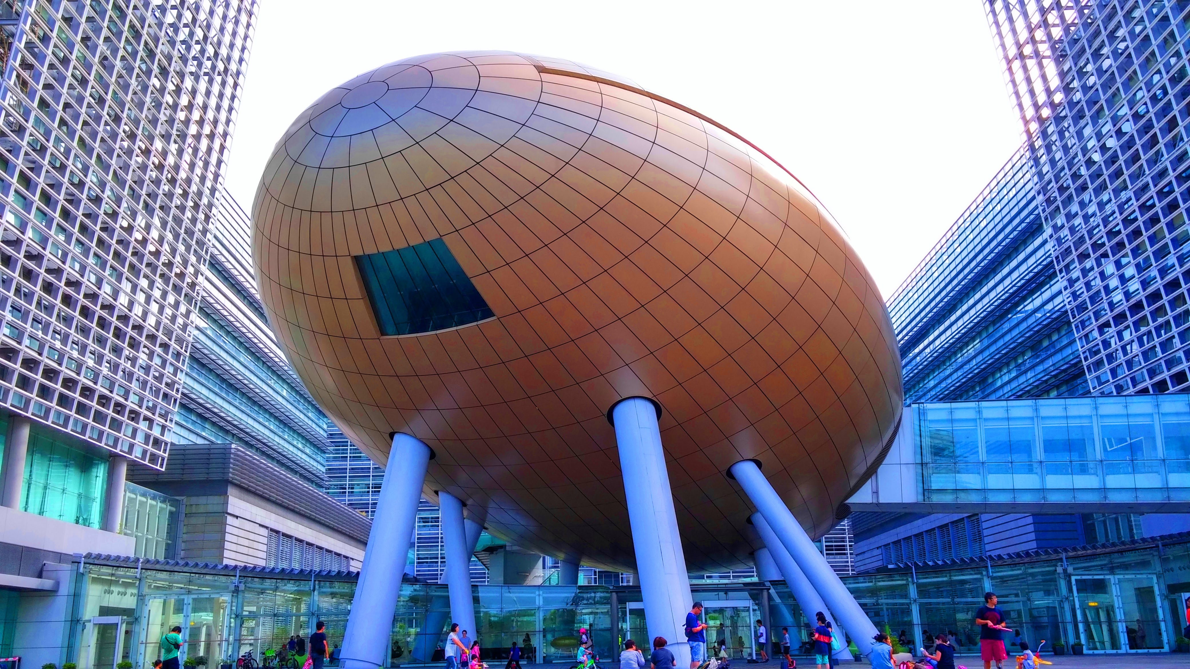 Charles K. Kao Auditorium, instagrammable "Golden Egg"!