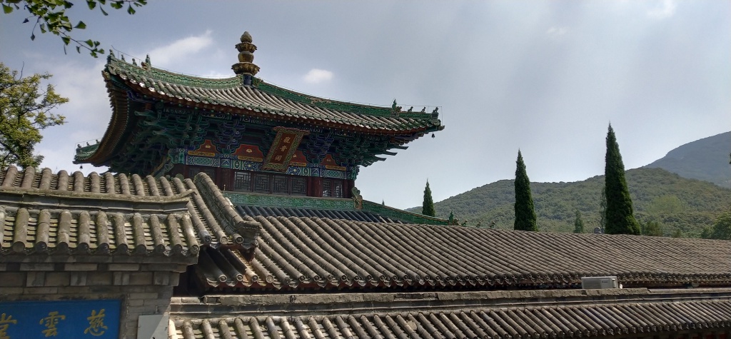 temple, hill, sky