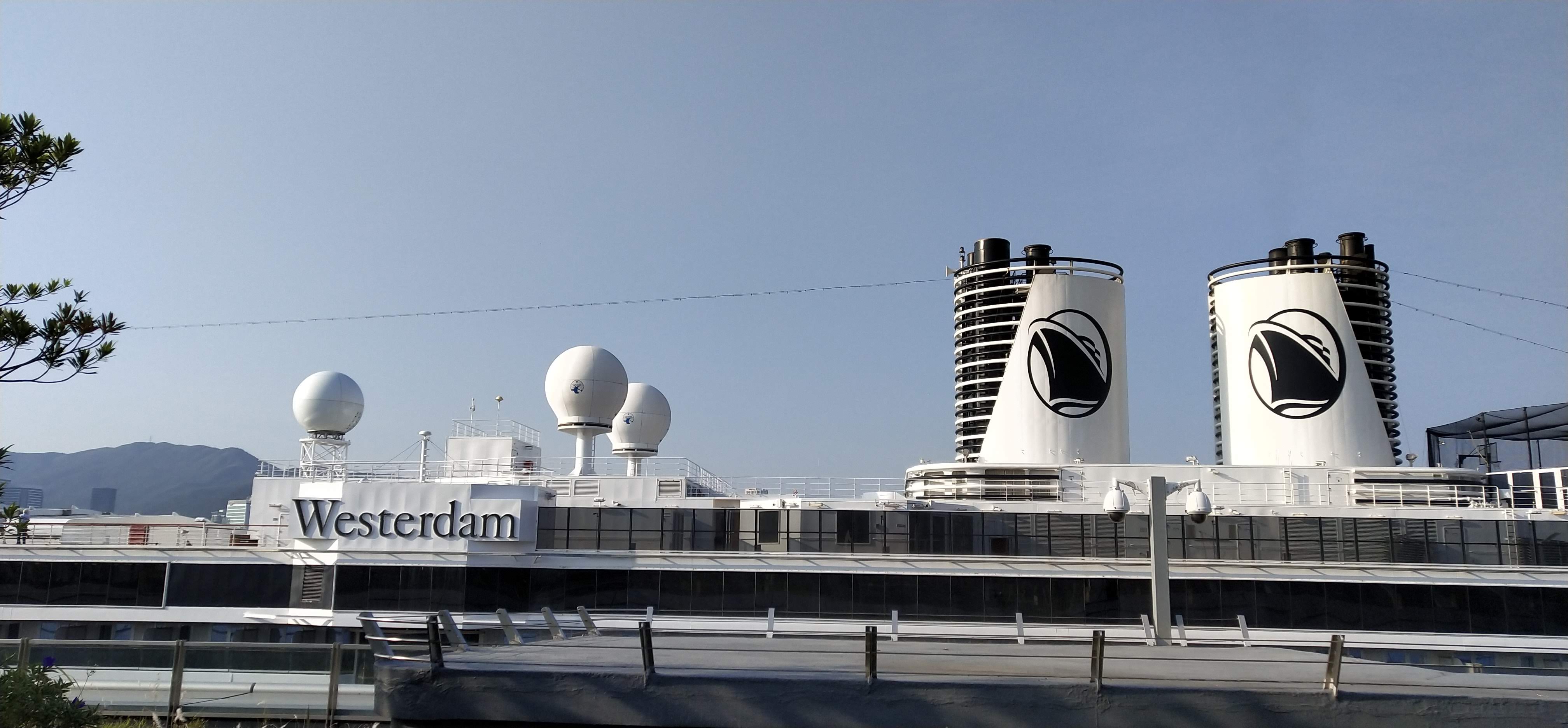 Westerdam cruise in Hong Kong