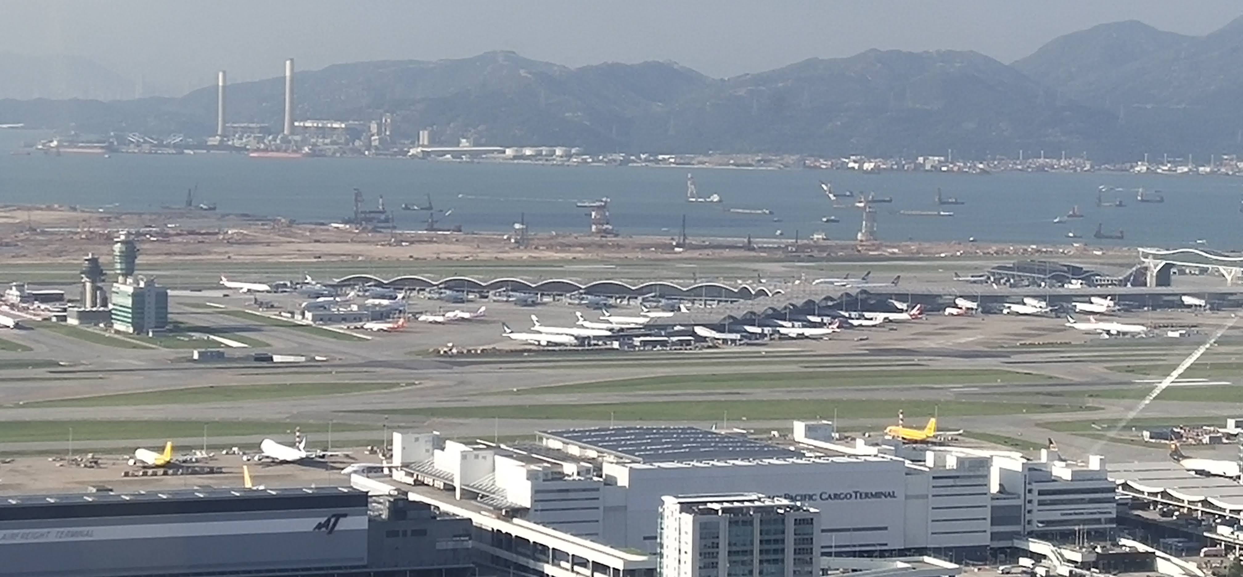 Hong Kong Airport is the major logistics hub for the medical supplies during the pandemic.