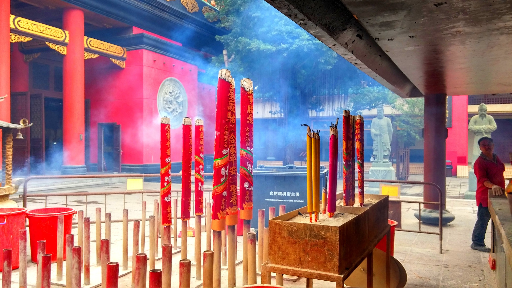 Incense sticks in Che Kung Temple.