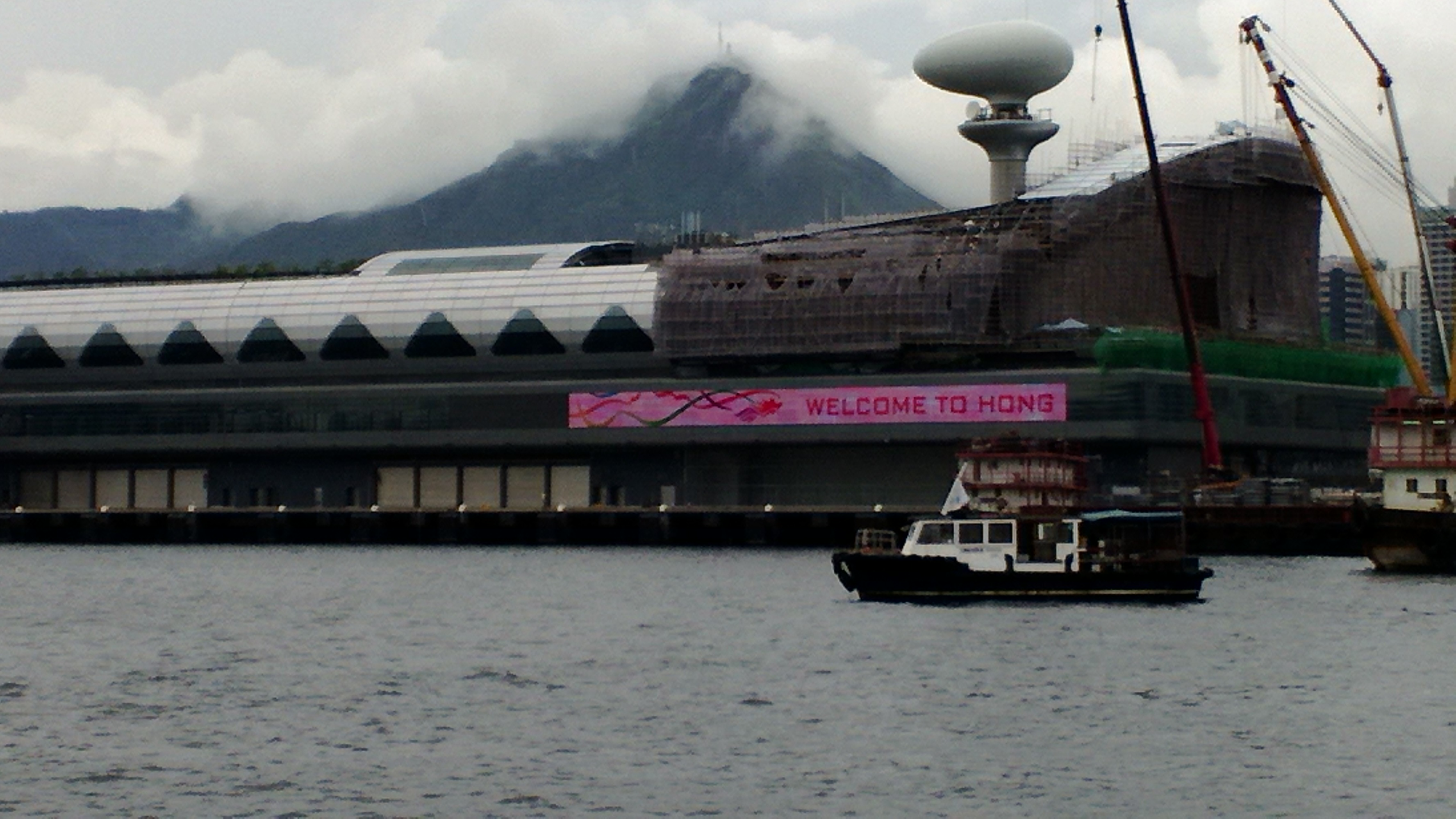 Kai Tak Cruise Terminal under construction