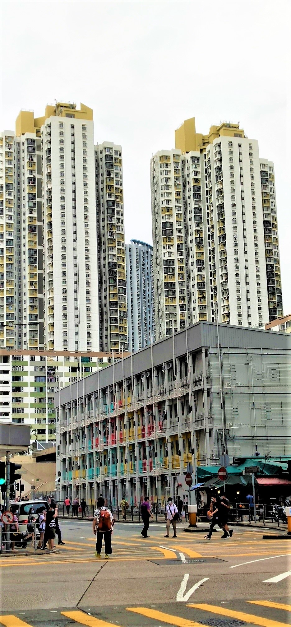 Transtional housing is near the public housing estate.