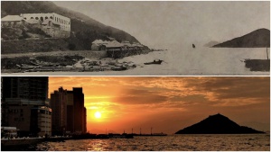 Kennedy Town in the past and at present