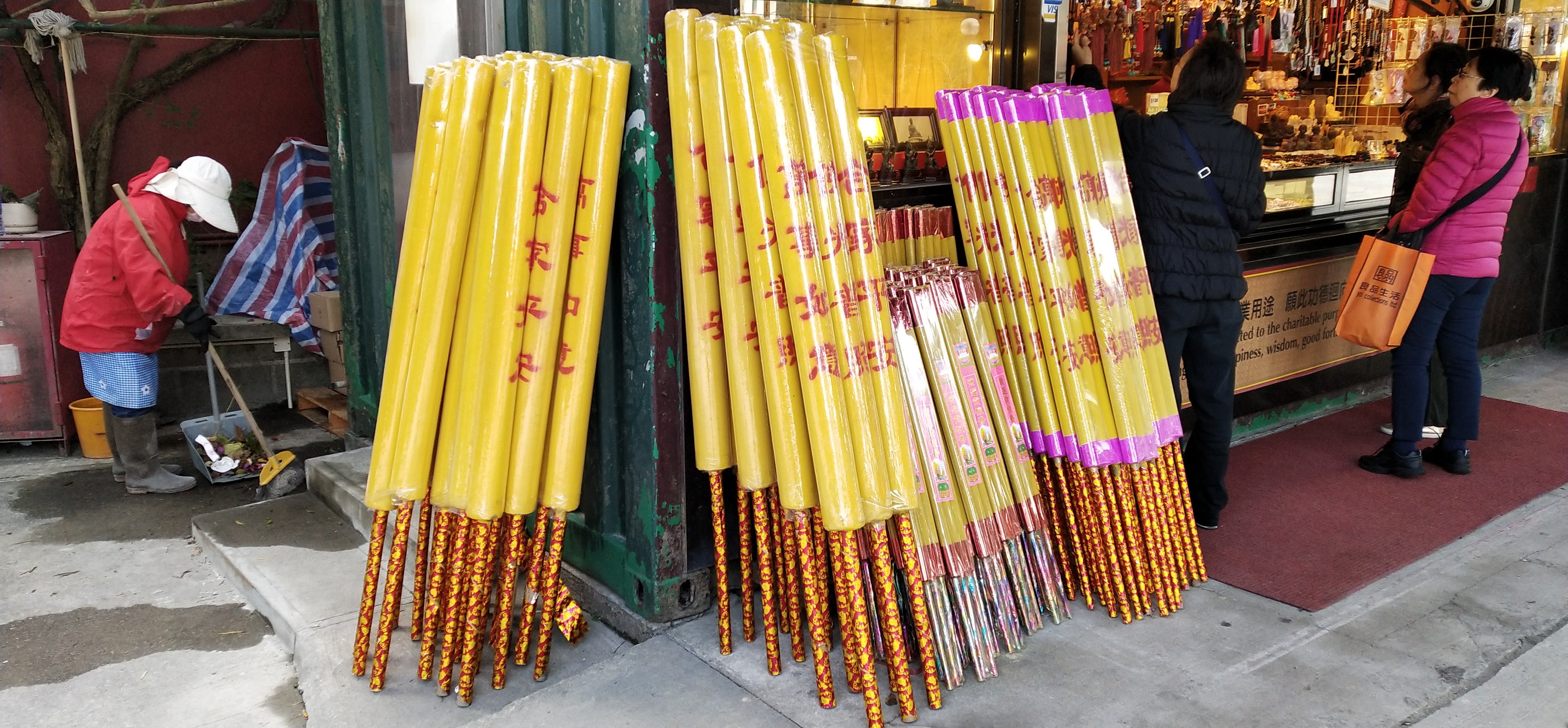 Long and big incense sticks