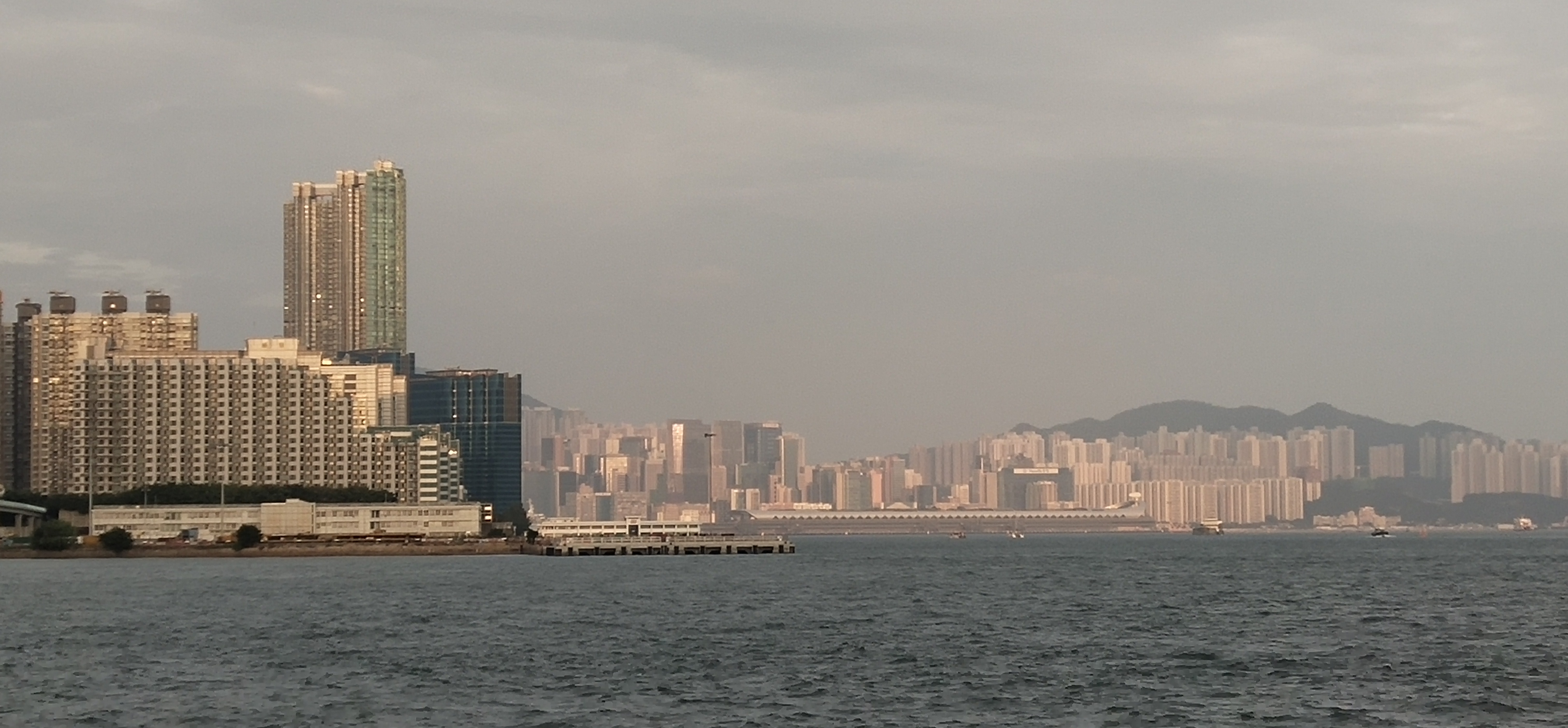 Quiet Victoria Harbor under Covid-19