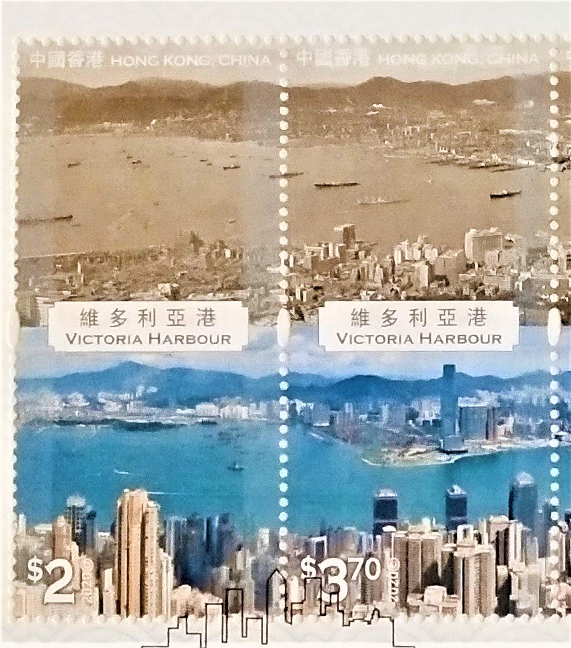 Sheung Wan and Western Area in 1962 and 2020