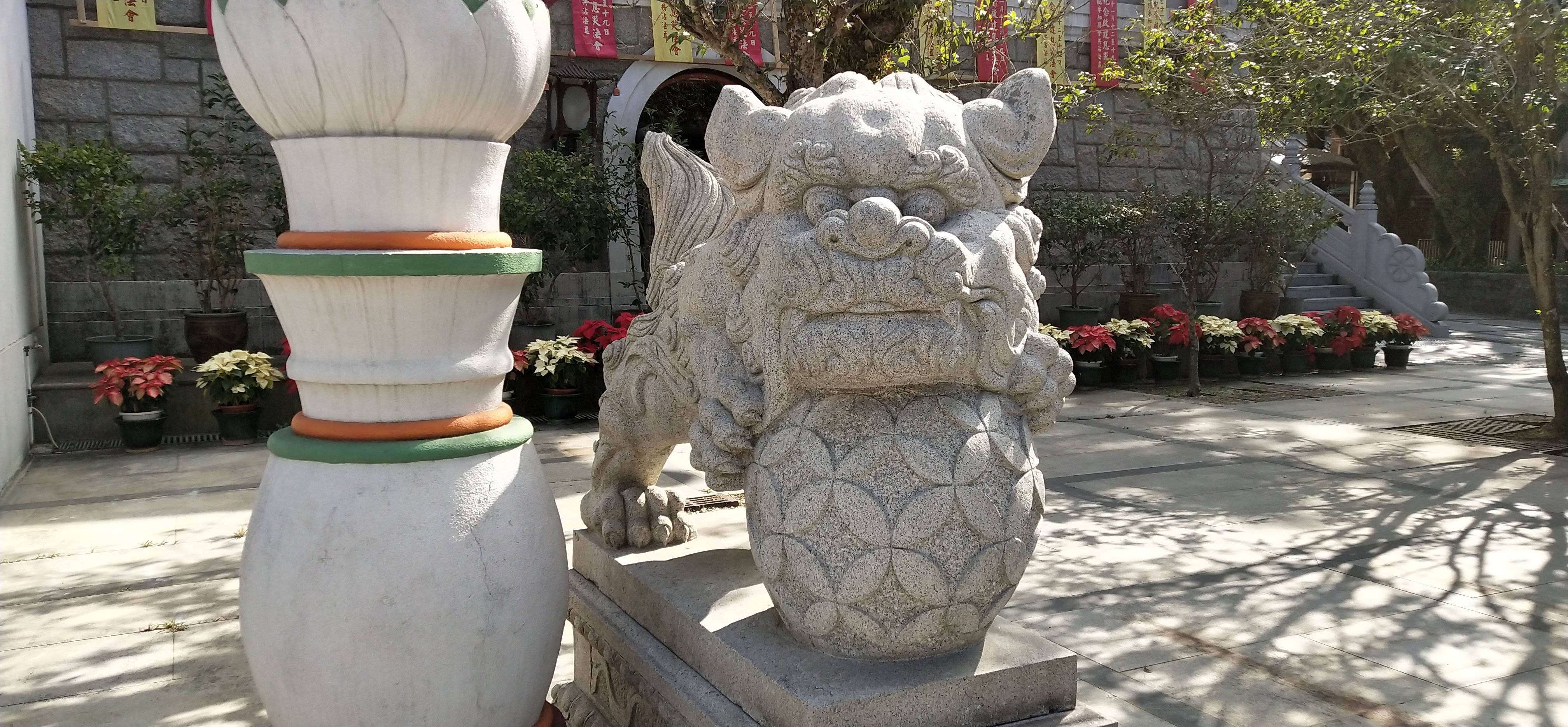 Stone lion