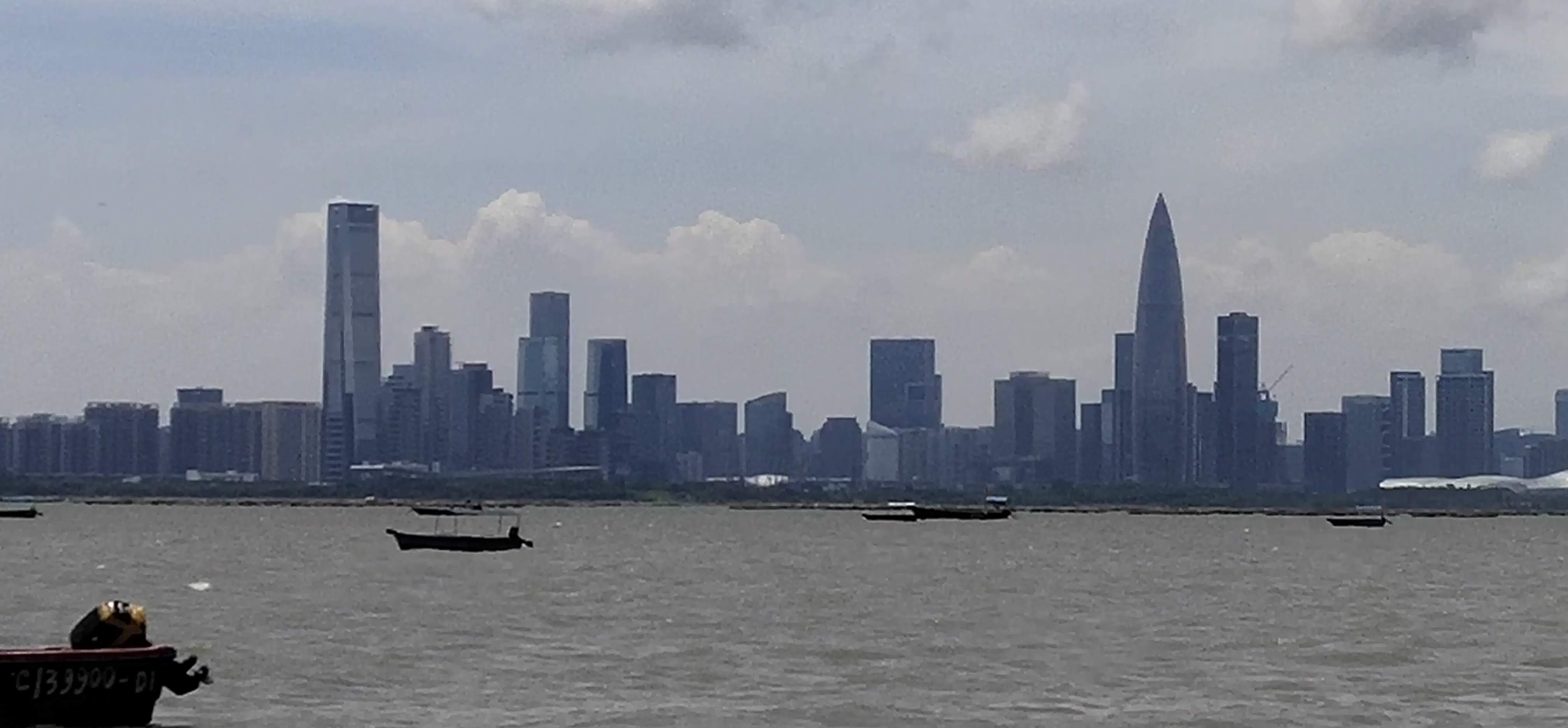 40 years ago, Shenzhen might look like Sham Chun Street. Now it is a prosperous city.