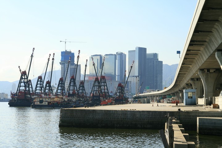 Kwun Tong Cargo Working Area in the past