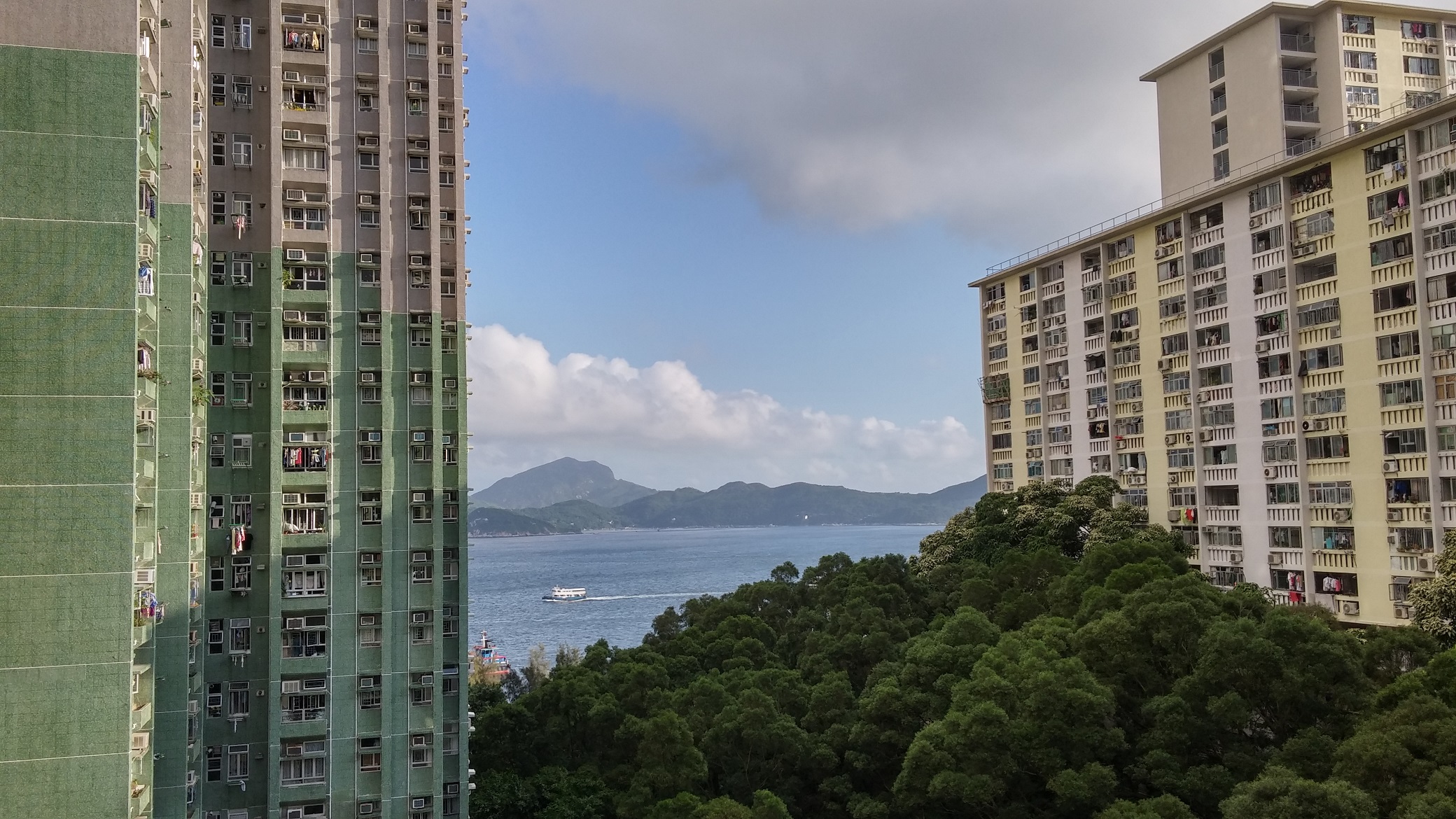 Nice view at Wah Fu Public Housing Estate