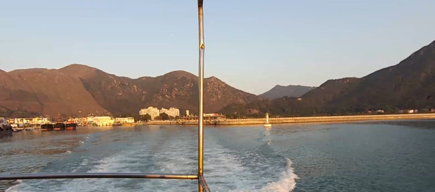 See Tai O Fishing Village from the ferry