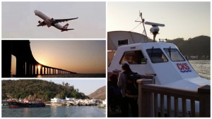 Tai O to Tung Chung sunset ferry ride