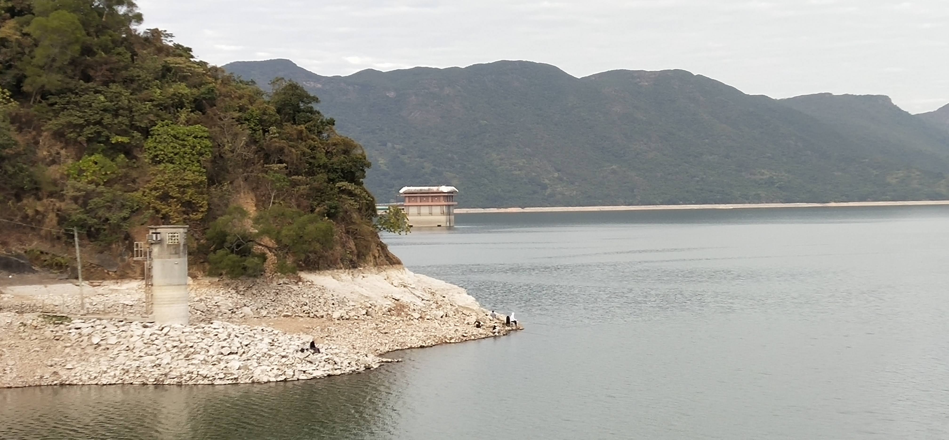 The facilities of Plover Cove Reservoir