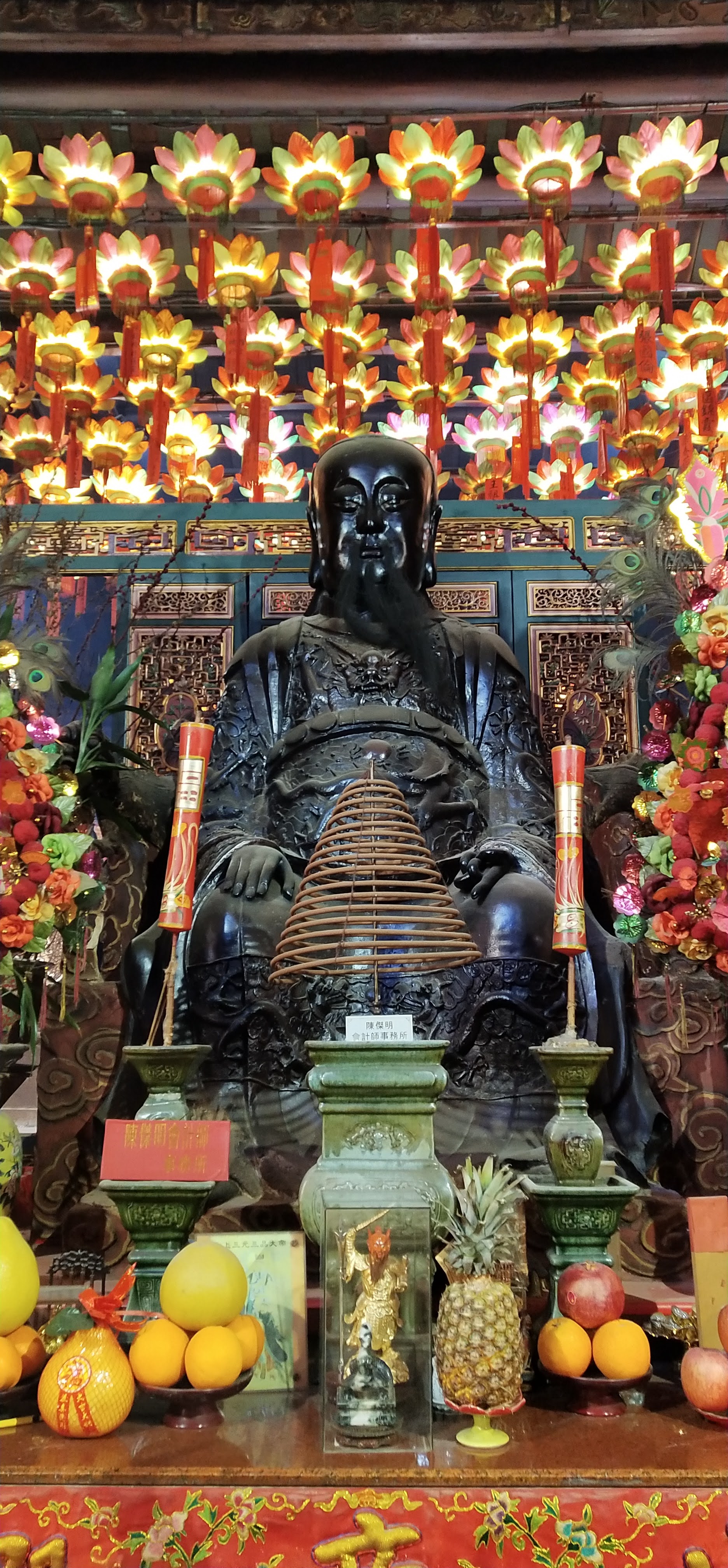 The large Pak Tai Statue