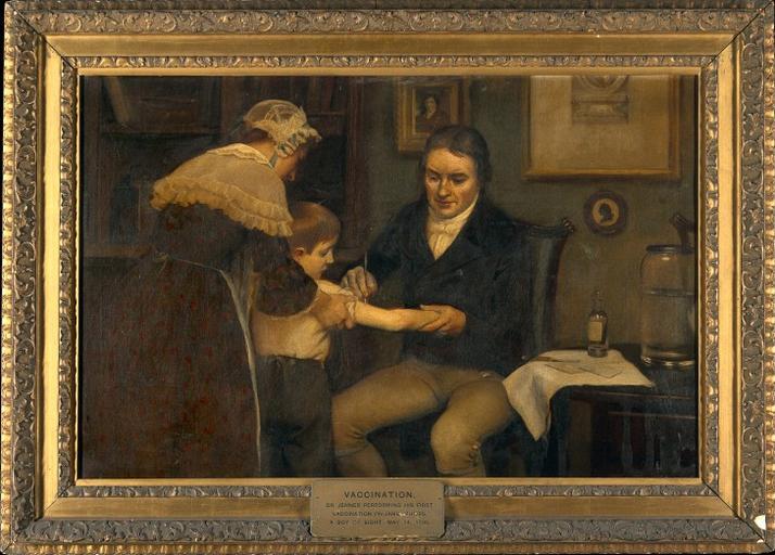 Dr. Jenner used the cowpox virus to protect the boy from smallpox.