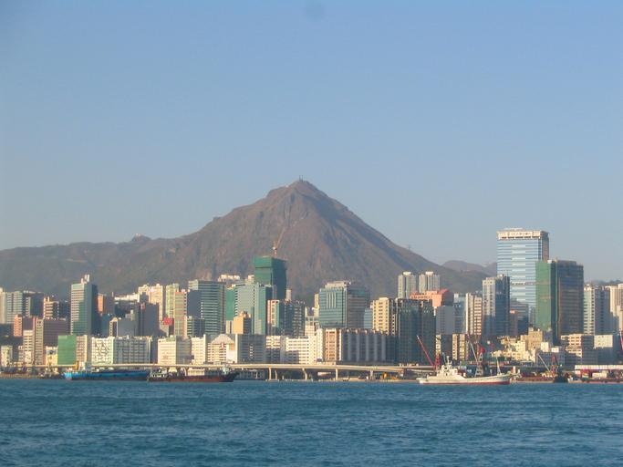 Kowloon Peak from Hong Kong Island