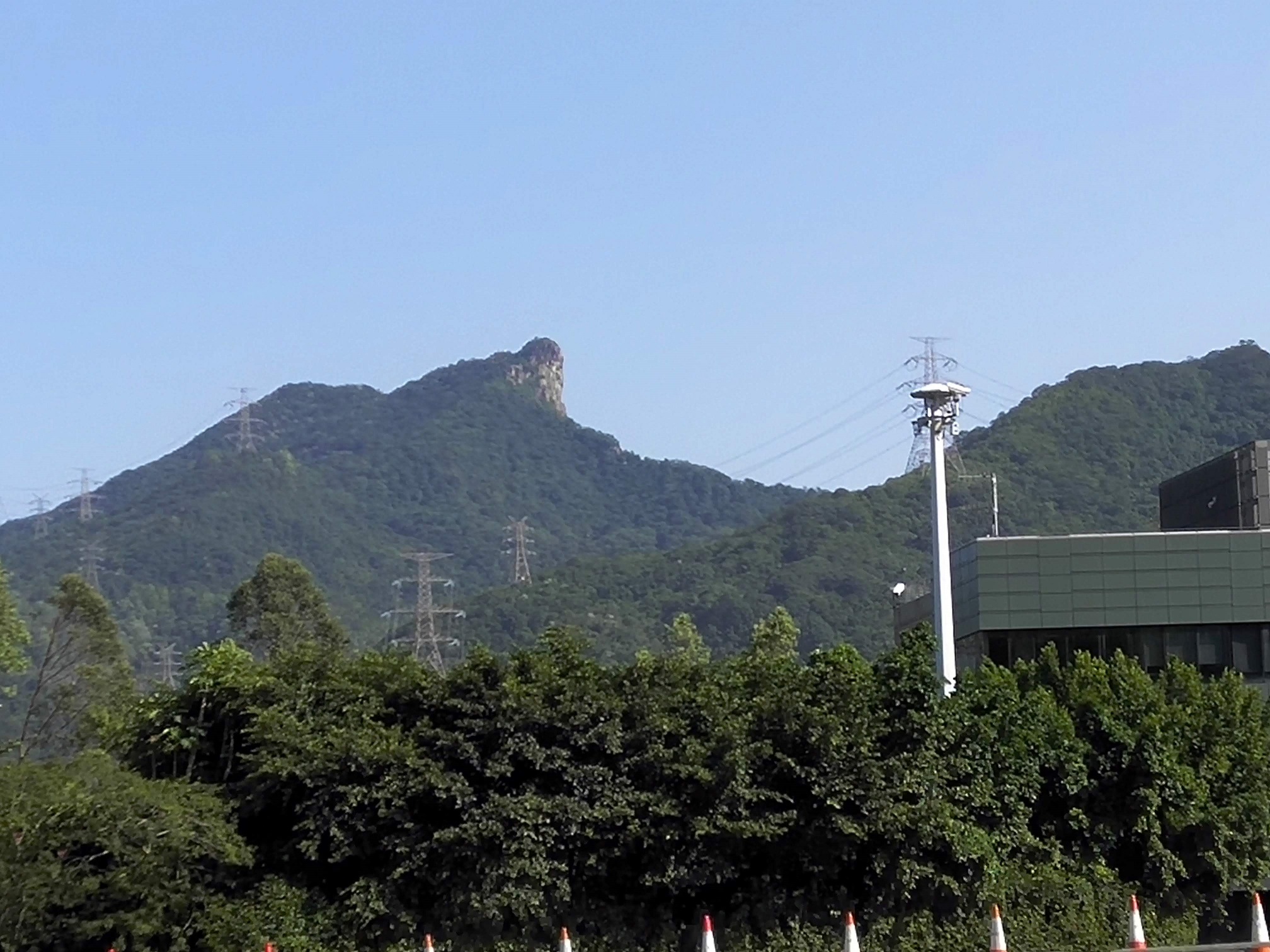 See Lion Rock from the Tsing Sha Highway