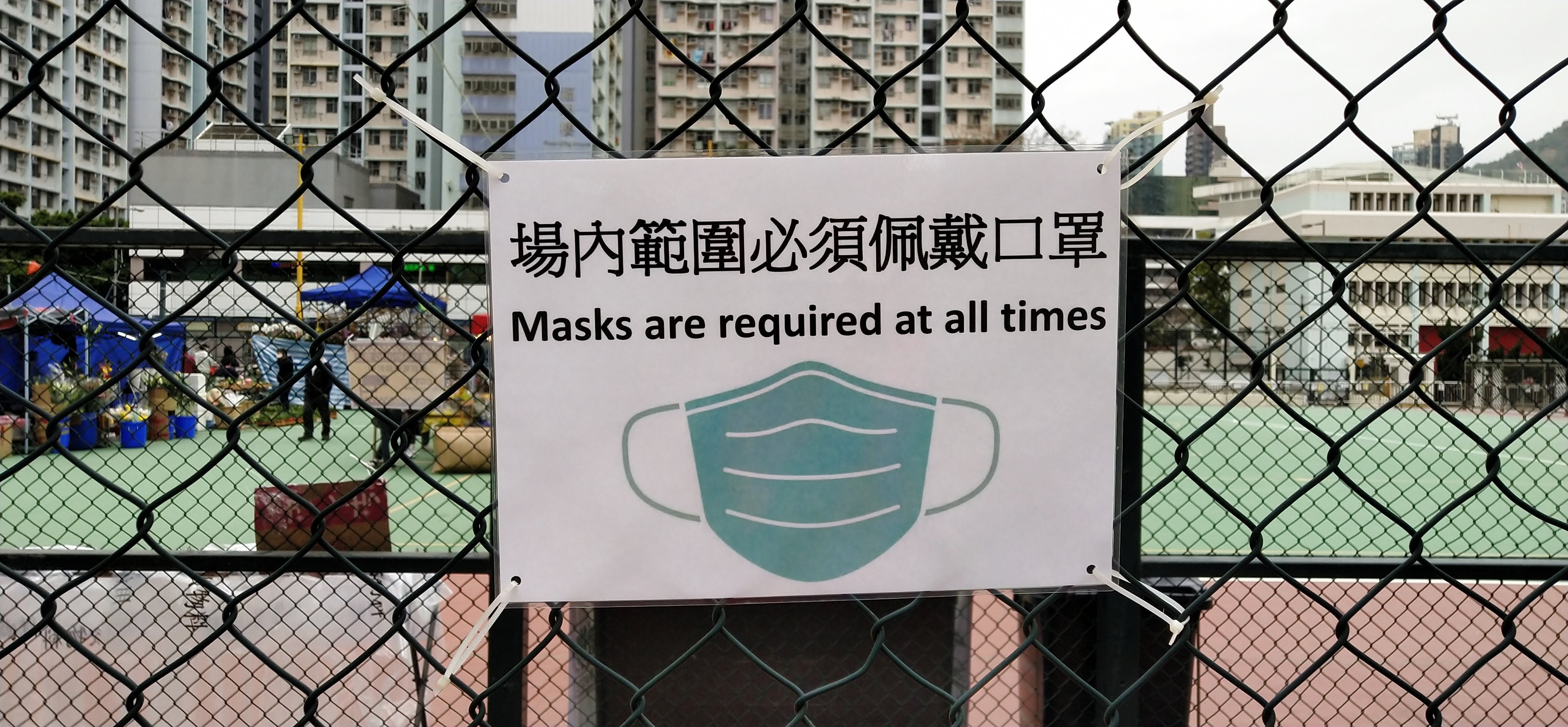 Wearing mask is a must