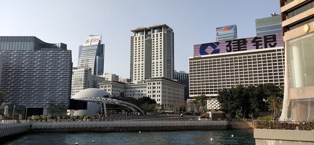 Hotels and museums at Tsim Sha Tsui Area.