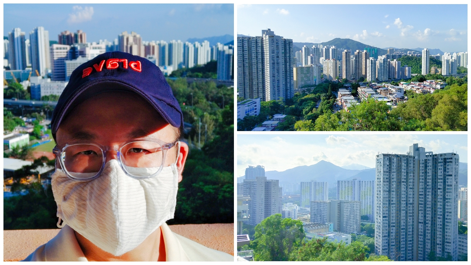 Frank the tour guide celebrates his 11th anniversary to be Hong Kong tour guide by finding a new lookout point for easy New Territories private tour.