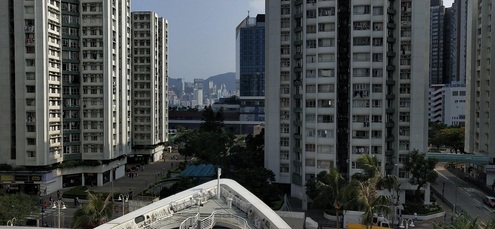 Good view from the rooftop of the Whampoa