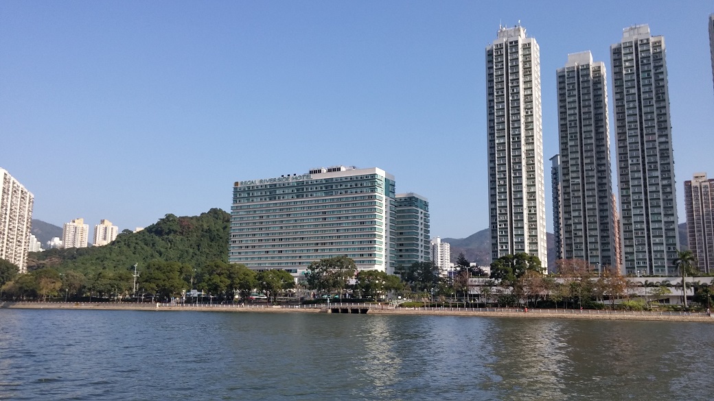 Regal Riverside Hotel has a nice Shing Mun river view.