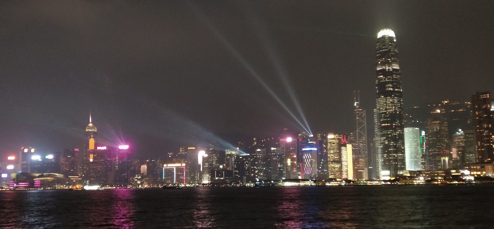 Laser Show is good but there is no background music at West Kowloon.