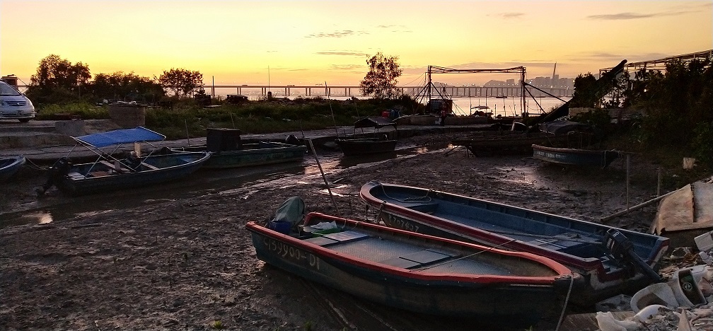 Lau Fau Shan fishing village