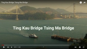 Ting Kau Bridge Tsing Ma Bridge video screenshot